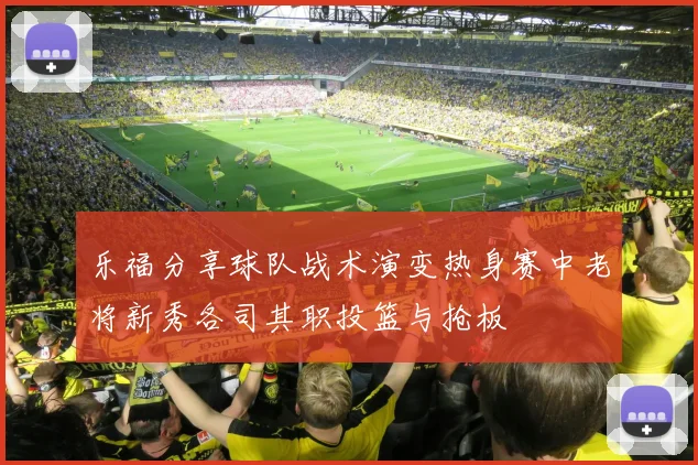 乐福分享球队战术演变热身赛中老将新秀各司其职投篮与抢板